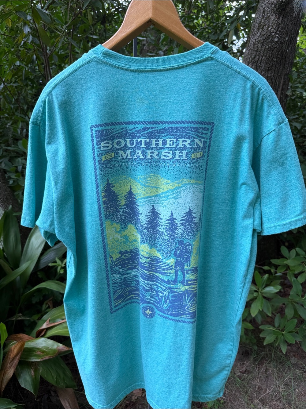 Southern Marsh Men’s Short-Sleeve Pocket Tee - Picture 4 of 5
